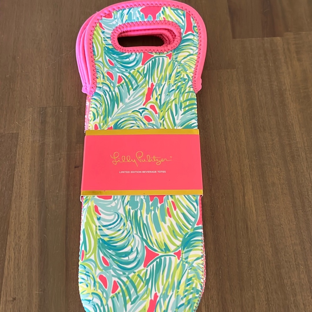 Lilly Pulitzer beverage tote/wine bag